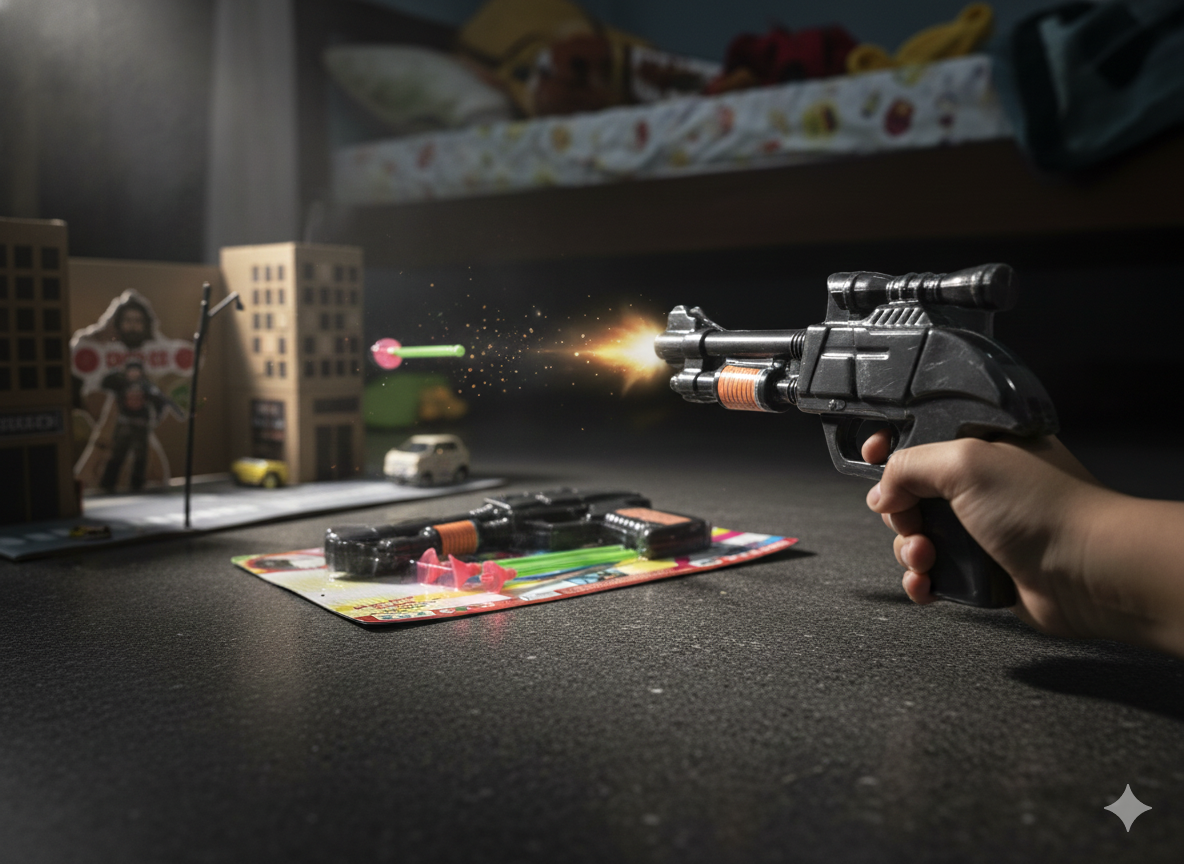 Kids Toy Gun Set with Suction Darts