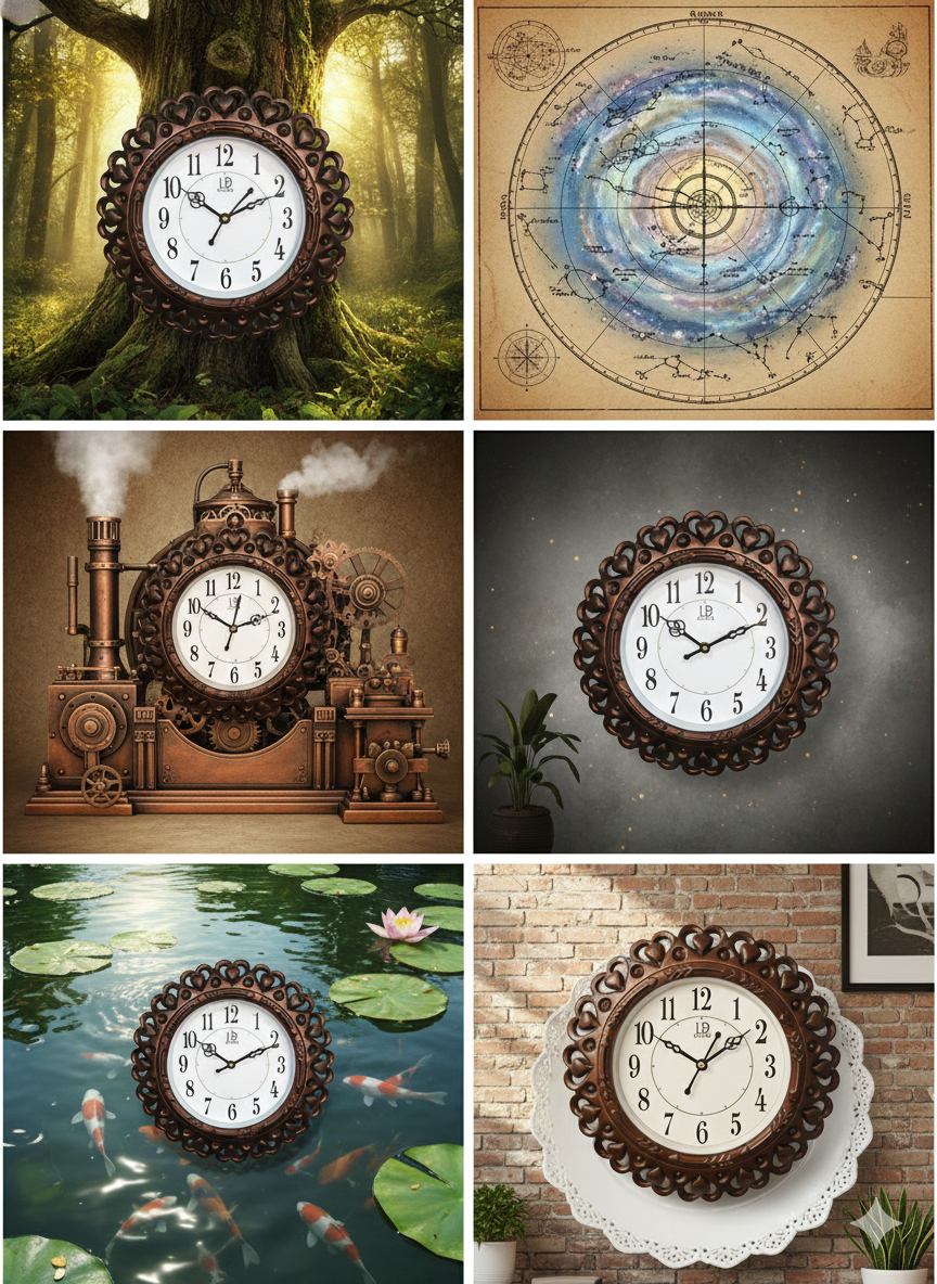 Decorative Wall Clock for Home & Office