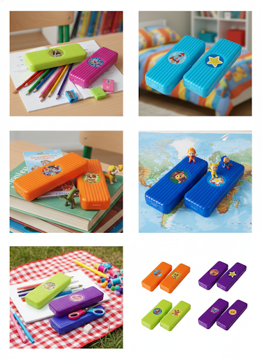 Durable Stationery Organizer Box for Boys & ( Girls (set of 2 )