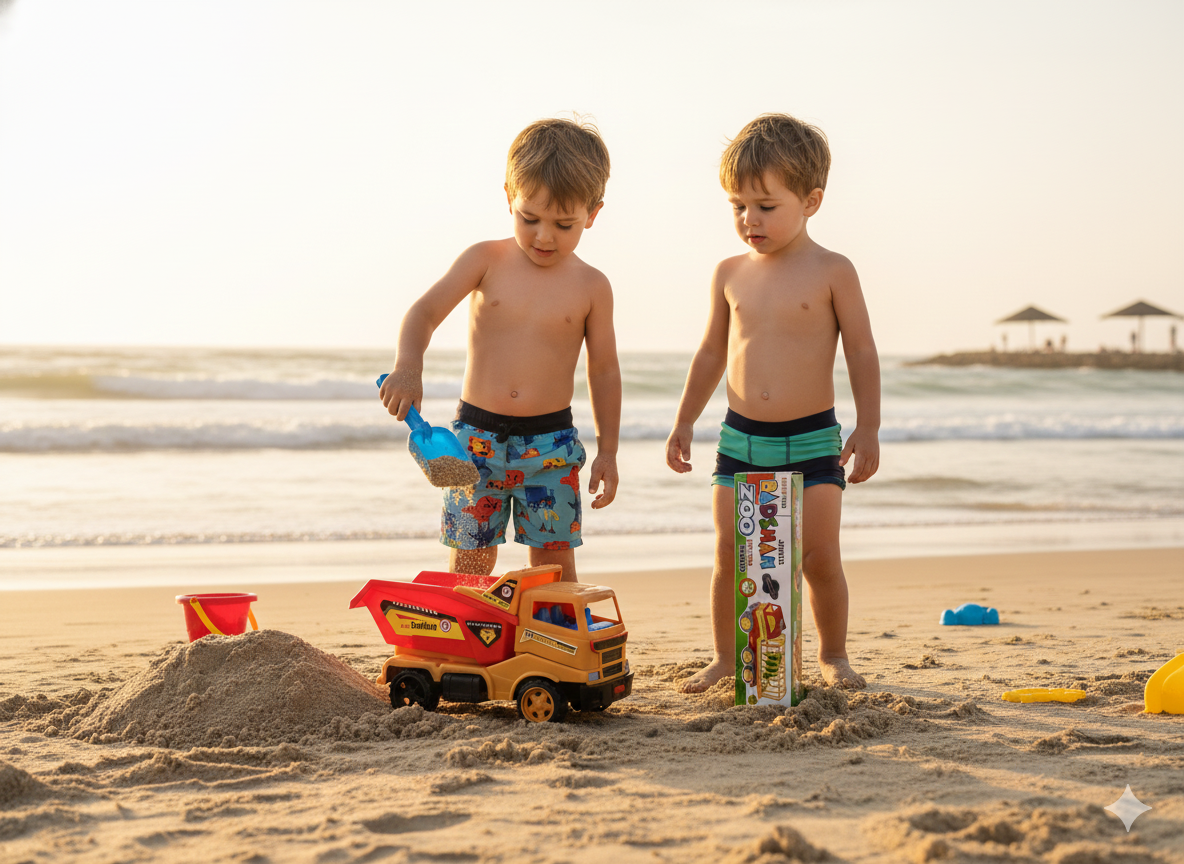 Kids Dump Truck Toy | Friction Powered Construction Truck for Boys & Girls