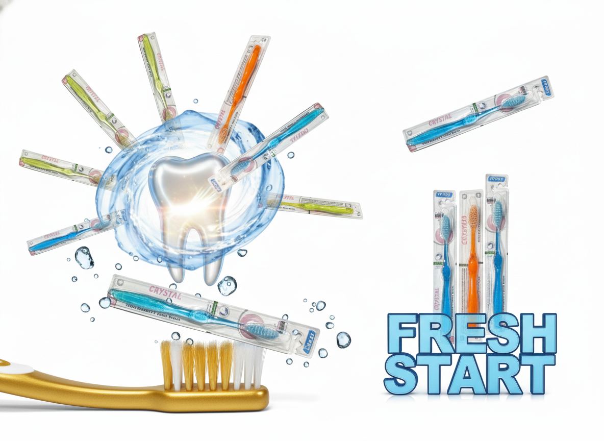 Soft Bristles Manual Toothbrush for Adults