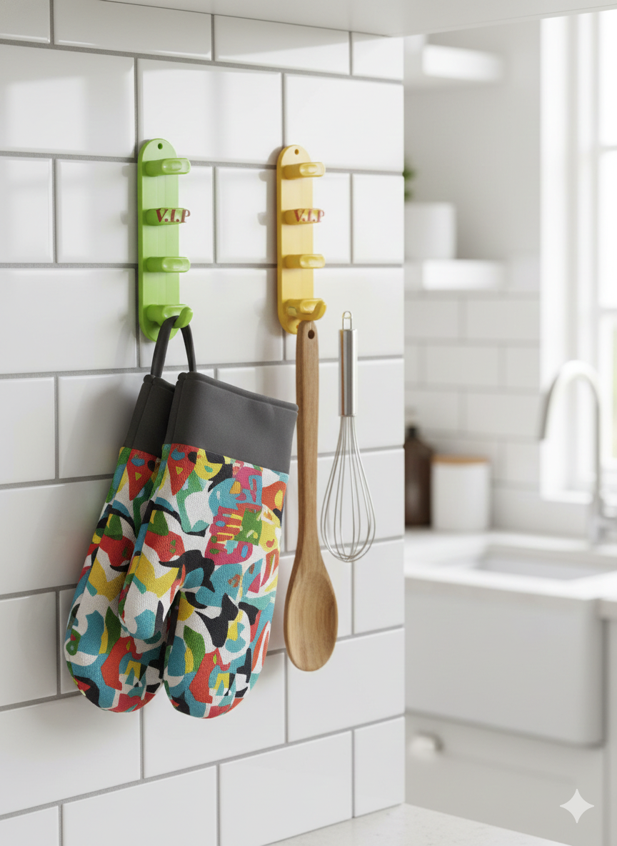 Plastic Wall Hook Organizer 1 pic