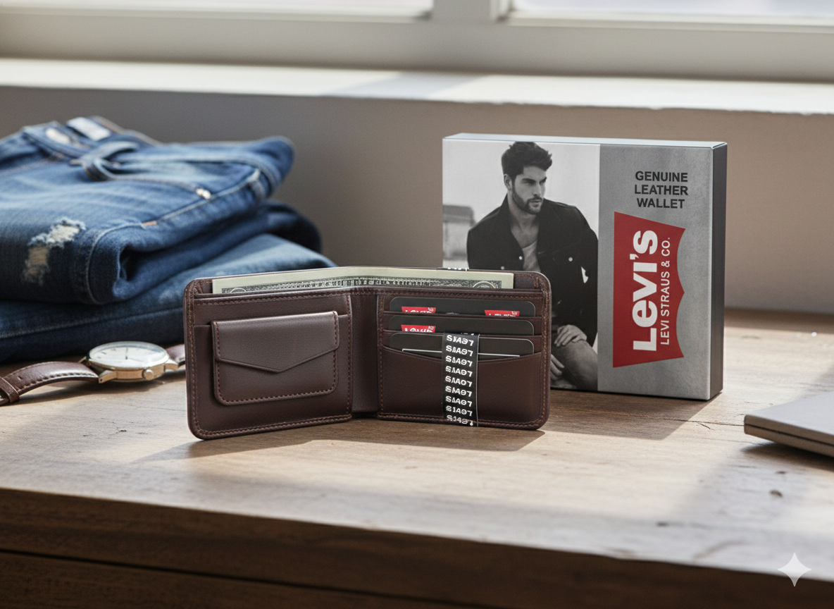 Large Currency Compartment | Durable Slim Wallet for Men