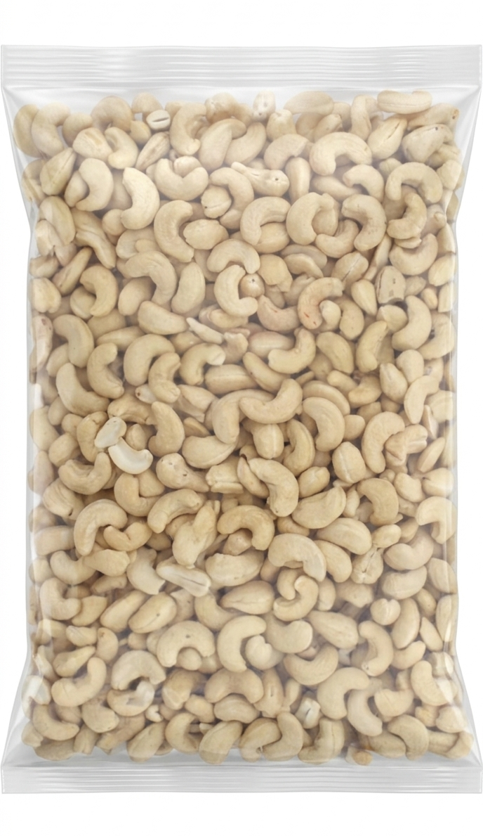 Harmal Store Premium Cashew Nuts 1kg, Natural Whole Kaju, Crunchy Healthy Dry Fruit, Protein Rich Organic Cashews