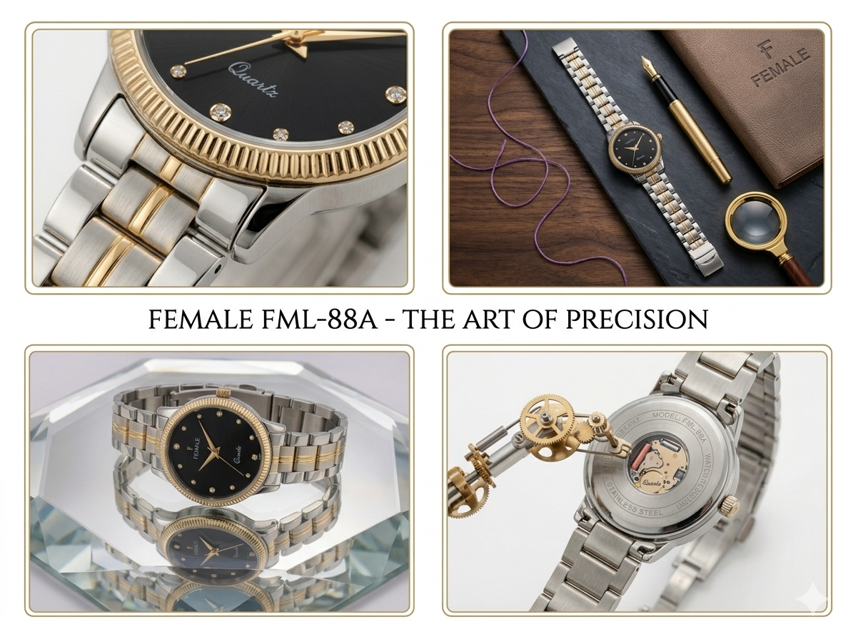 32mm Elegant Slim Watch | Scratch Resistant Glass | Stylish Casual & Formal Watch for Women