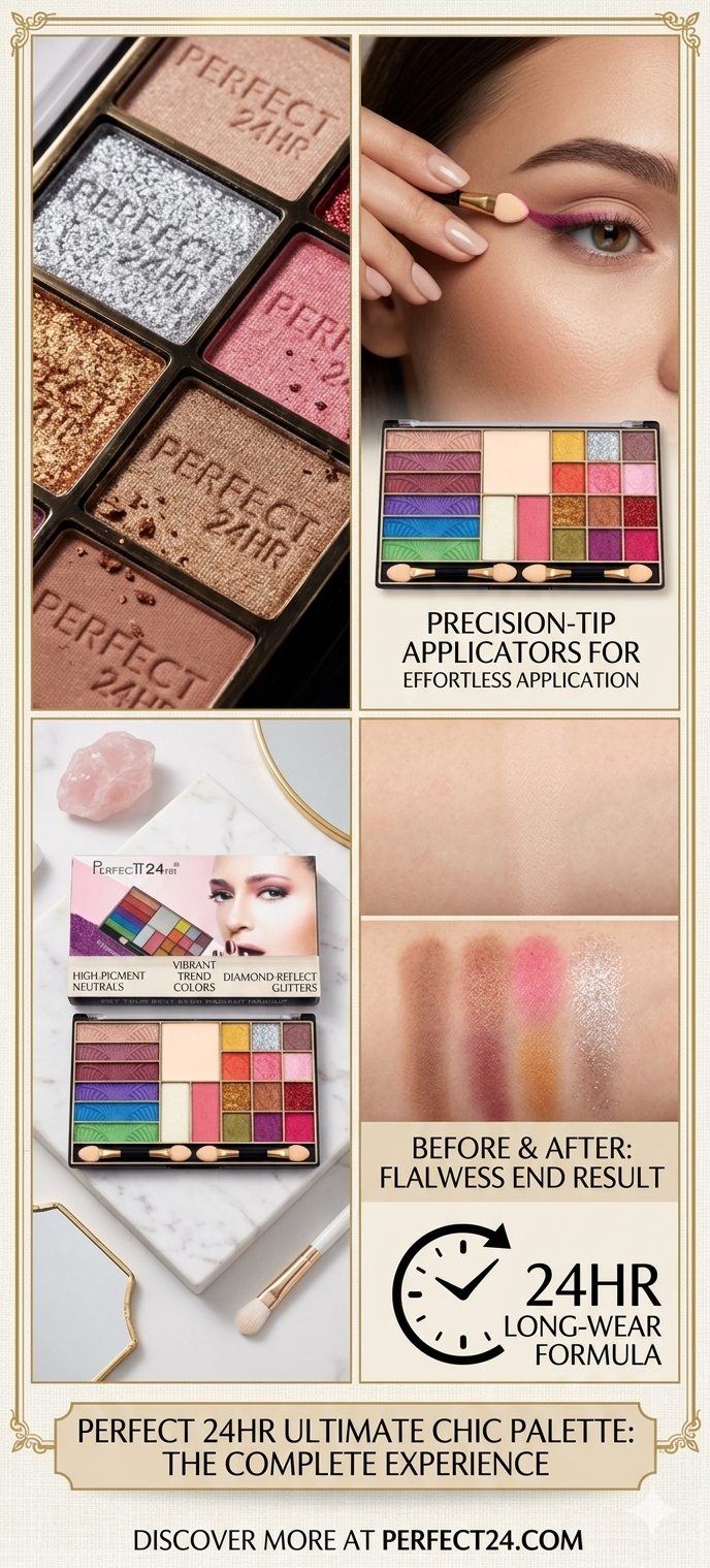 Multi-Finish Eyeshadows, Satin Blushes & Diamond Glitters | Non-Transfer, Moisturizing Long-Wear Formula with Precision-Tip Dual Applicators