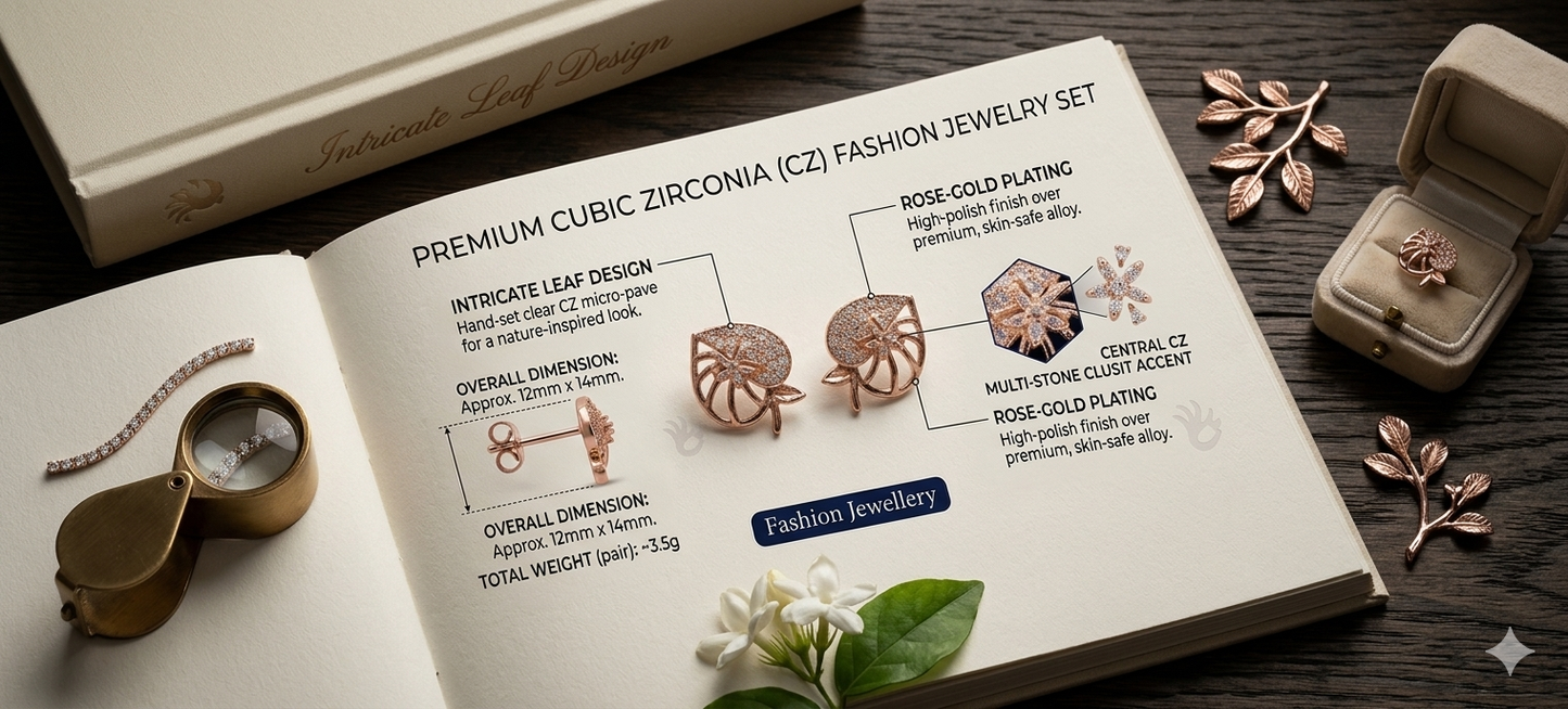 Rose Gold Infinity Hoop Earrings for Women – Cubic Zirconia Pave Huggie Earrings with Click Lock Closure, Elegant Minimalist Jewelry for Party & Daily Wear