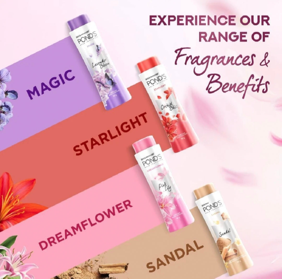 Pond’s Dreamflower Pink Lily Perfume Body Powder 400g
