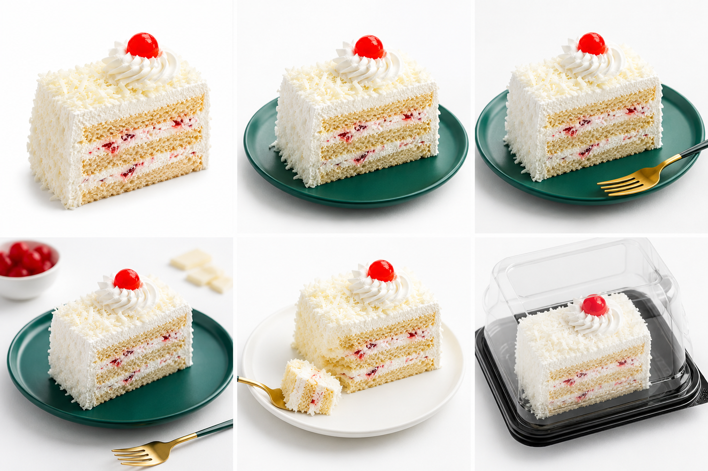 Premium Pineapple Pastry Cake Slice | Fresh Cream Pineapple Pastry | Soft Sponge Pineapple Cake | Bakery Dessert | Birthday Party Pastry | Eggless Cake Option