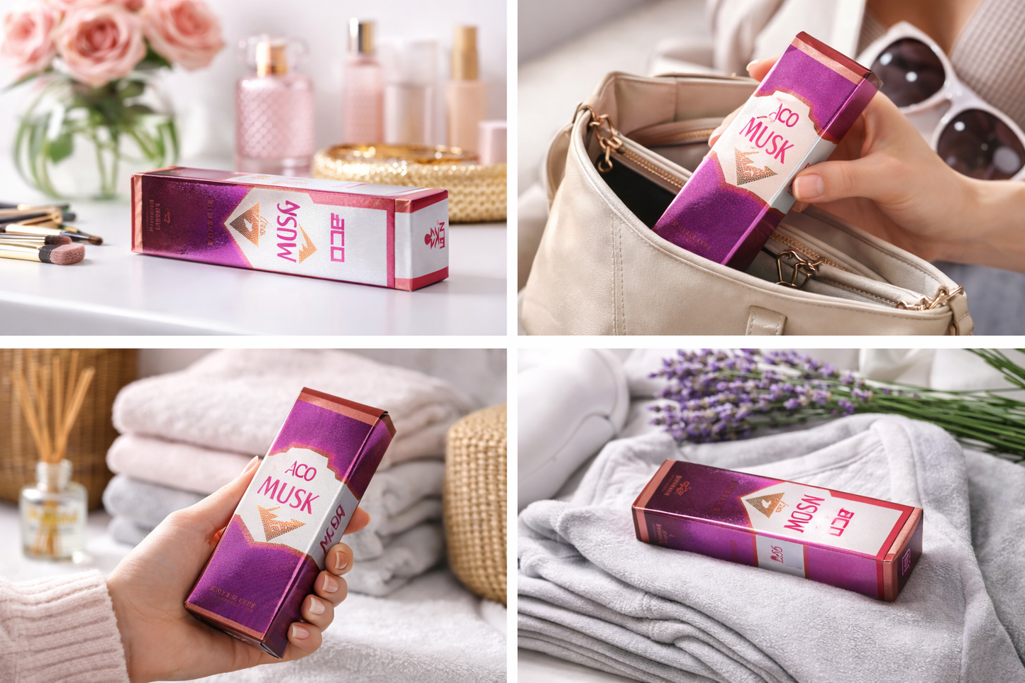 ACO Musk Fabric Perfume Spray for Clothes & Sofa | Long Lasting Fabric Freshener for Wardrobe, Curtains & Car