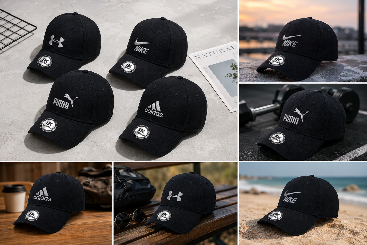 Premium Embroidered Baseball Cap for Men & Women 1 PEACE | Adjustable Cotton Sports Cap | Casual Snapback Hat with Curved Brim | Black Unisex Cap for Sports, Outdoor & Daily Wear