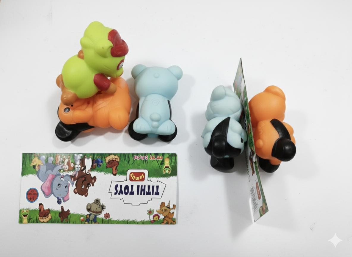 Safe Soft Rubber Chew & Bath Toy