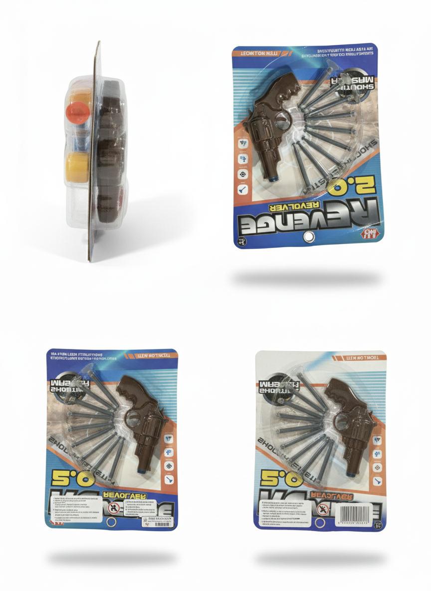 Kids Toy Gun with Soft Suction Darts