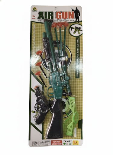 Indoor Outdoor Shooting Game Toy for Kids (Multicolor)