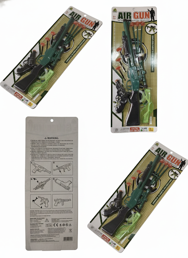 Indoor Outdoor Shooting Game Toy for Kids (Multicolor)