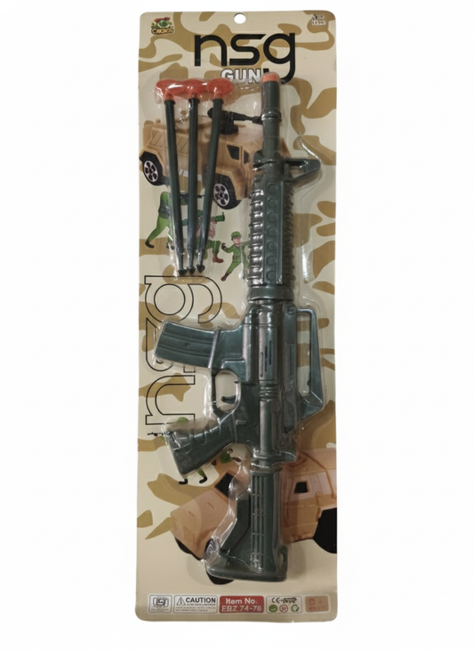 Indoor Outdoor Shooting Game Toy for Kids (Multicolor)