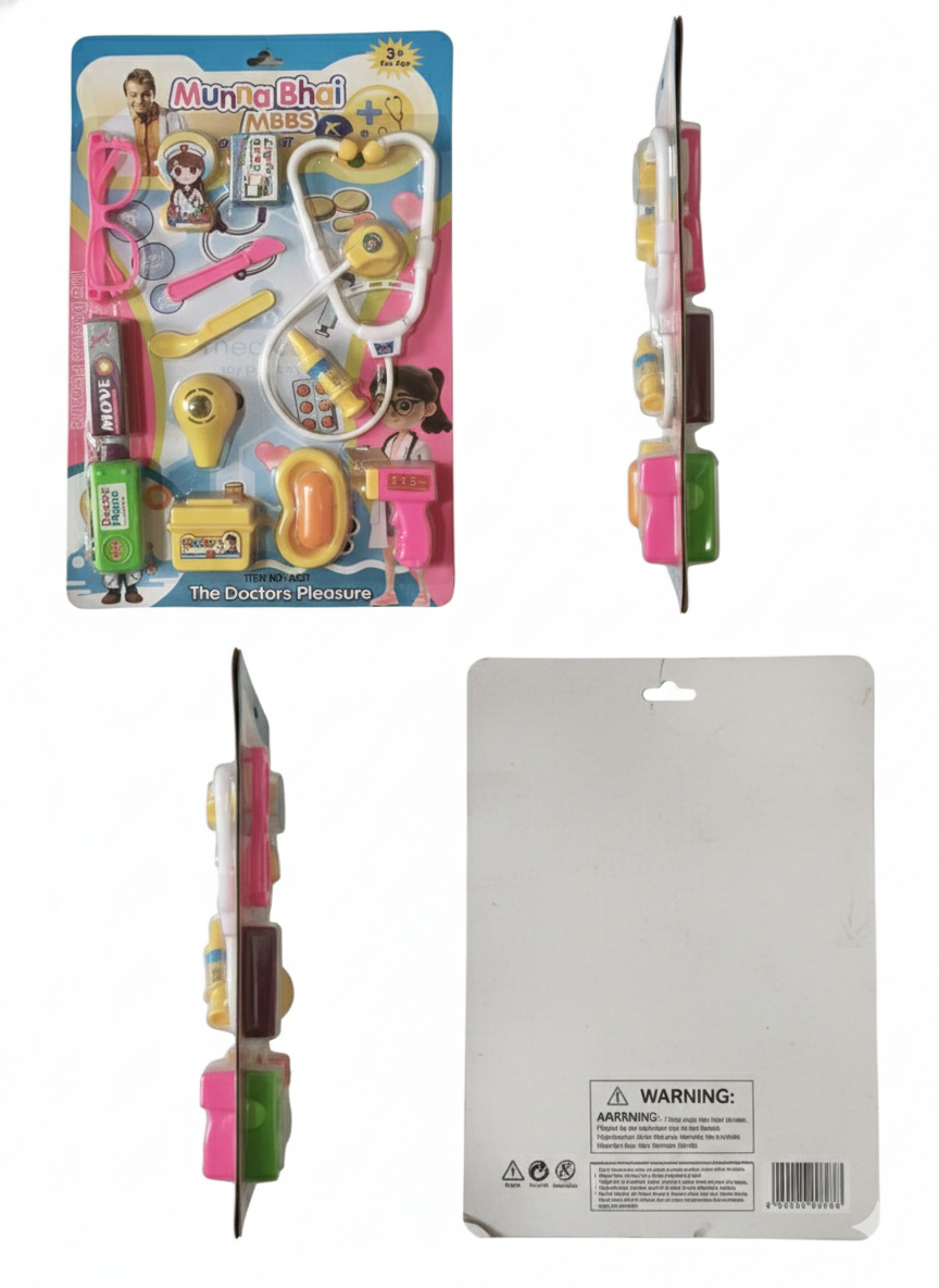 ids Doctor Play Set Toy with Stethoscope, Syringe & Medical Accessories