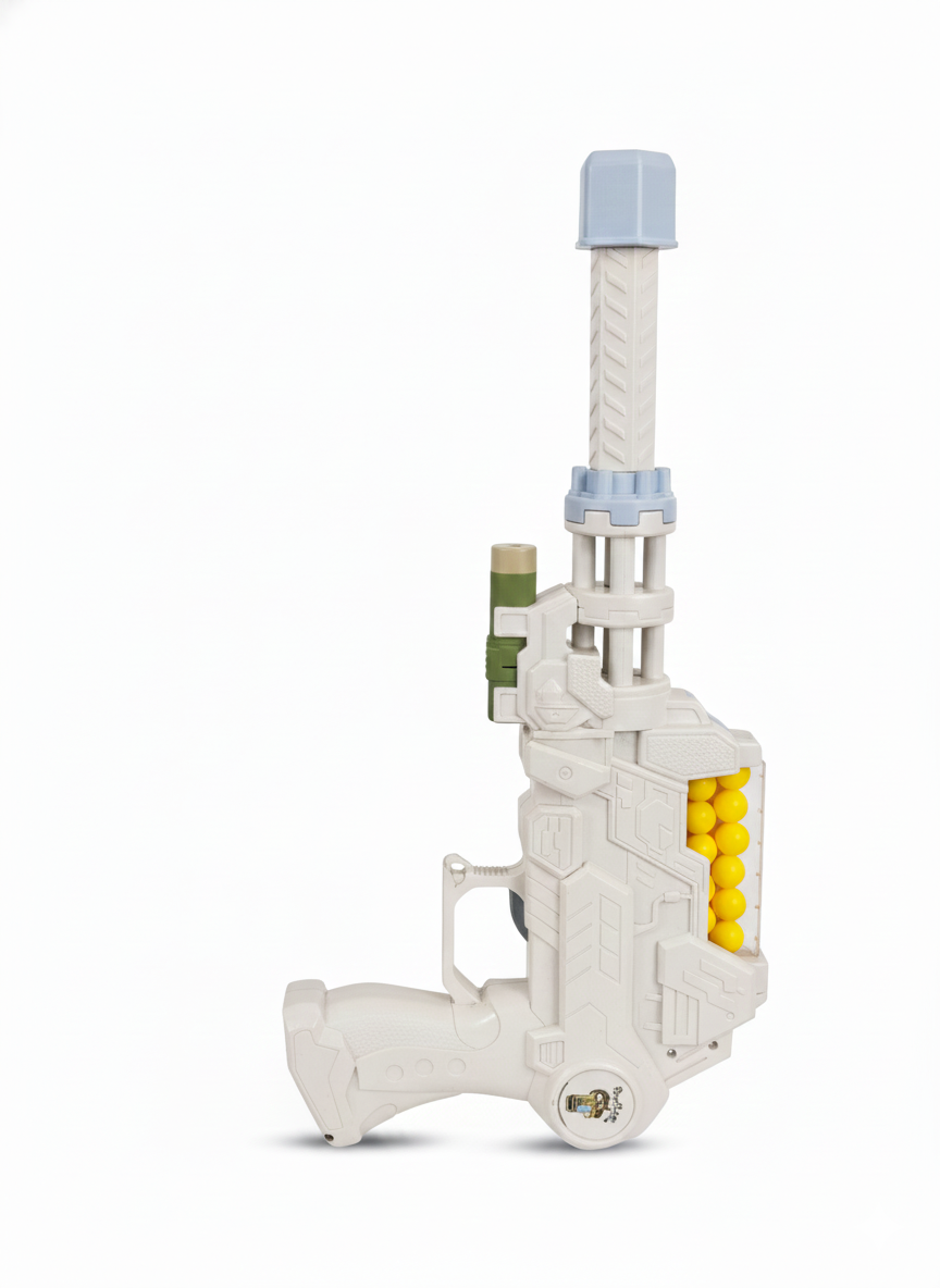 oy Gun with Refillable Bottle, Outdoor Shooting Game Toy