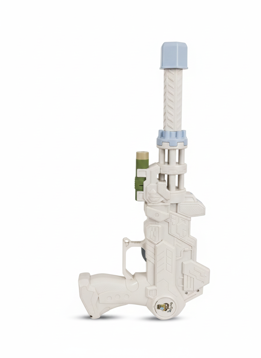 oy Gun with Refillable Bottle, Outdoor Shooting Game Toy