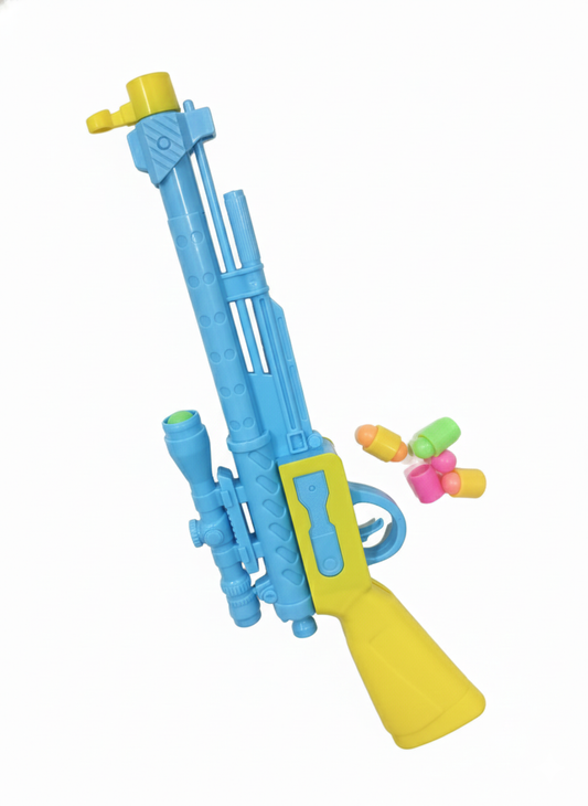 Kids Foam Dart Blaster Toy Gun with Soft Bullets
