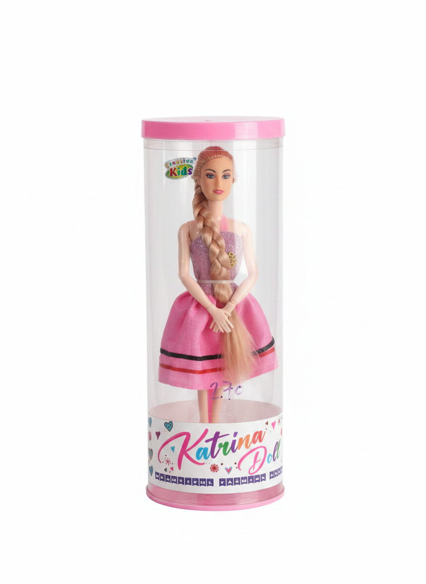 Princess Doll Toy for Kids – Beauty Doll with Combable Hair & Accessories for Girls Age 3+