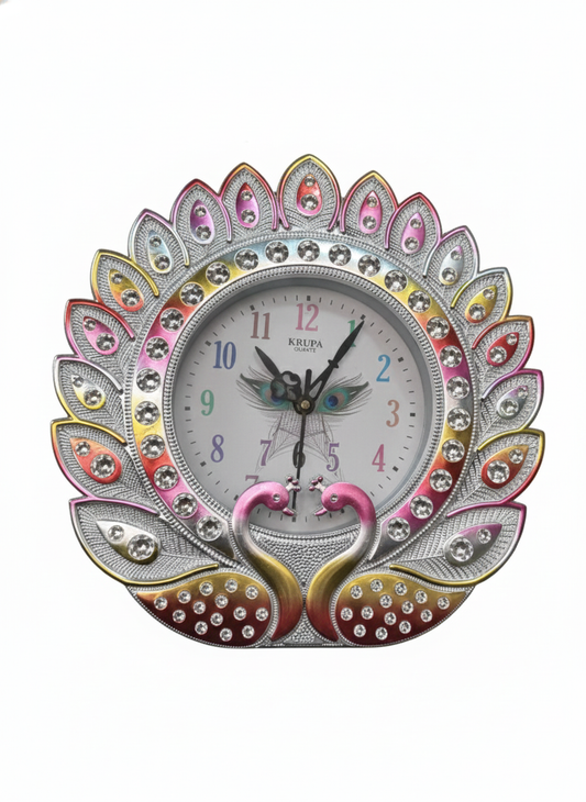 Multicolor Luxury Wall Clock for Home, Bedroom, Office, Hall Decor