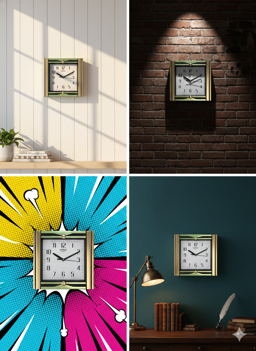 VIPRA Quartz Wall Clock