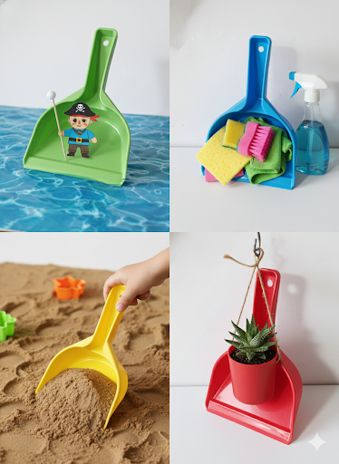 Plastic Dustpan for Home Cleaning