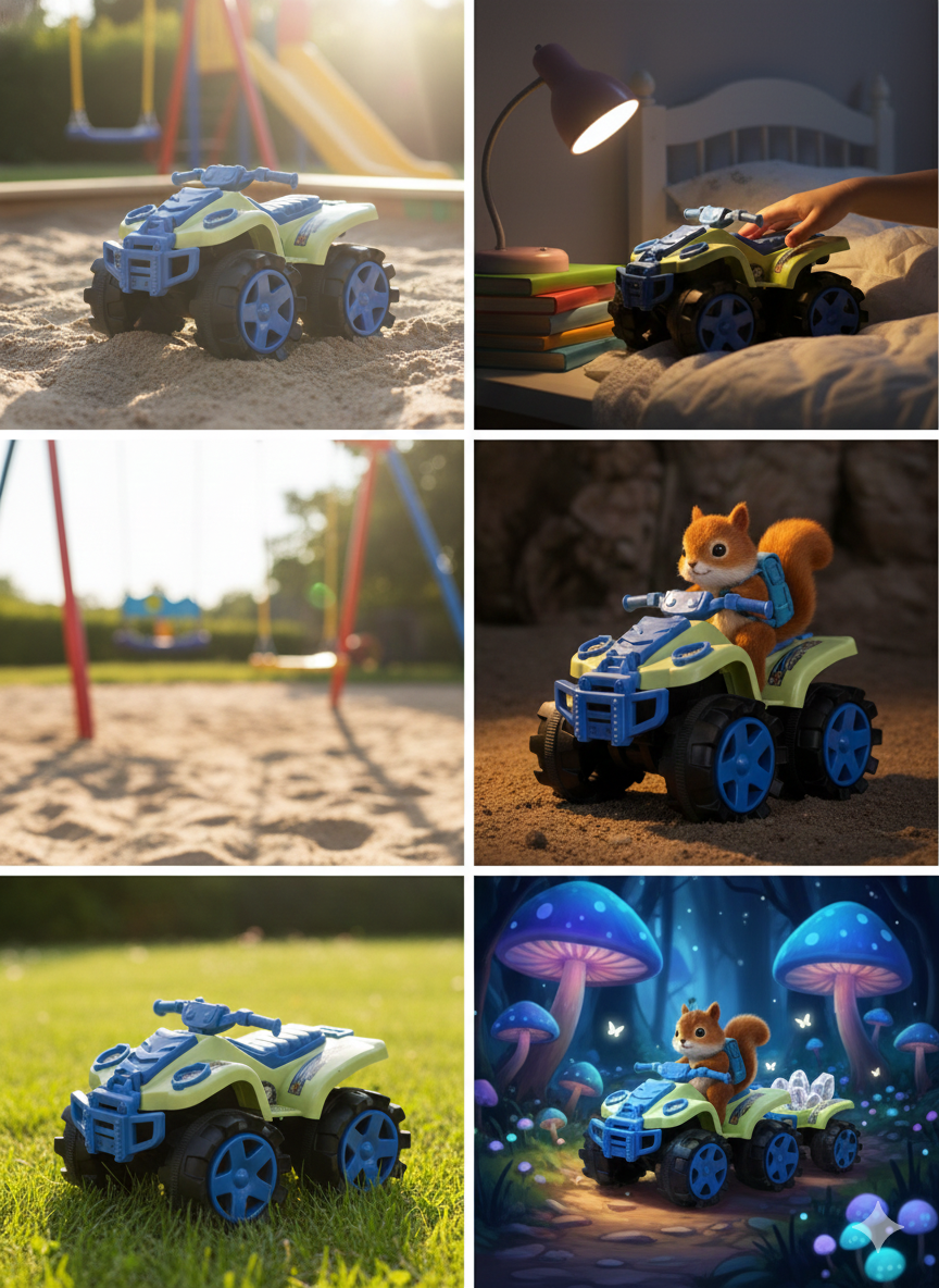 Kids ATV Toy Bike – Mini 4 Wheeler Quad Bike Toy for Boys
