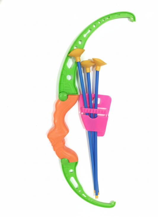 Kids Bow and Arrow Toy Set with 3 Suction Cup Arrows