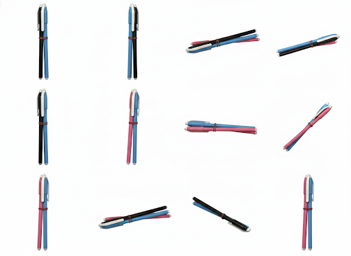 Lightweight Writing Pens for Office, School & Students (Pack of 3)