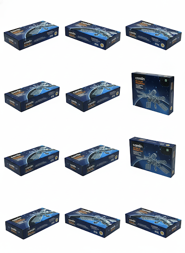 Camlin Scholar Essentials Geometry Box – Mathematical Drawing Instruments Set for Students