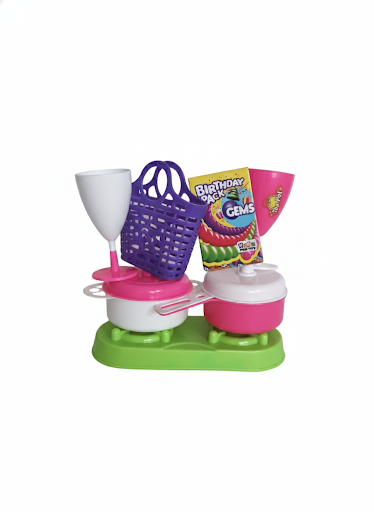 Kids Grocery Shopping & Kitchen Play Set with Accessories