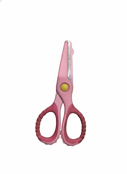 afe School Scissors for Kids Art & Craft (Pink)