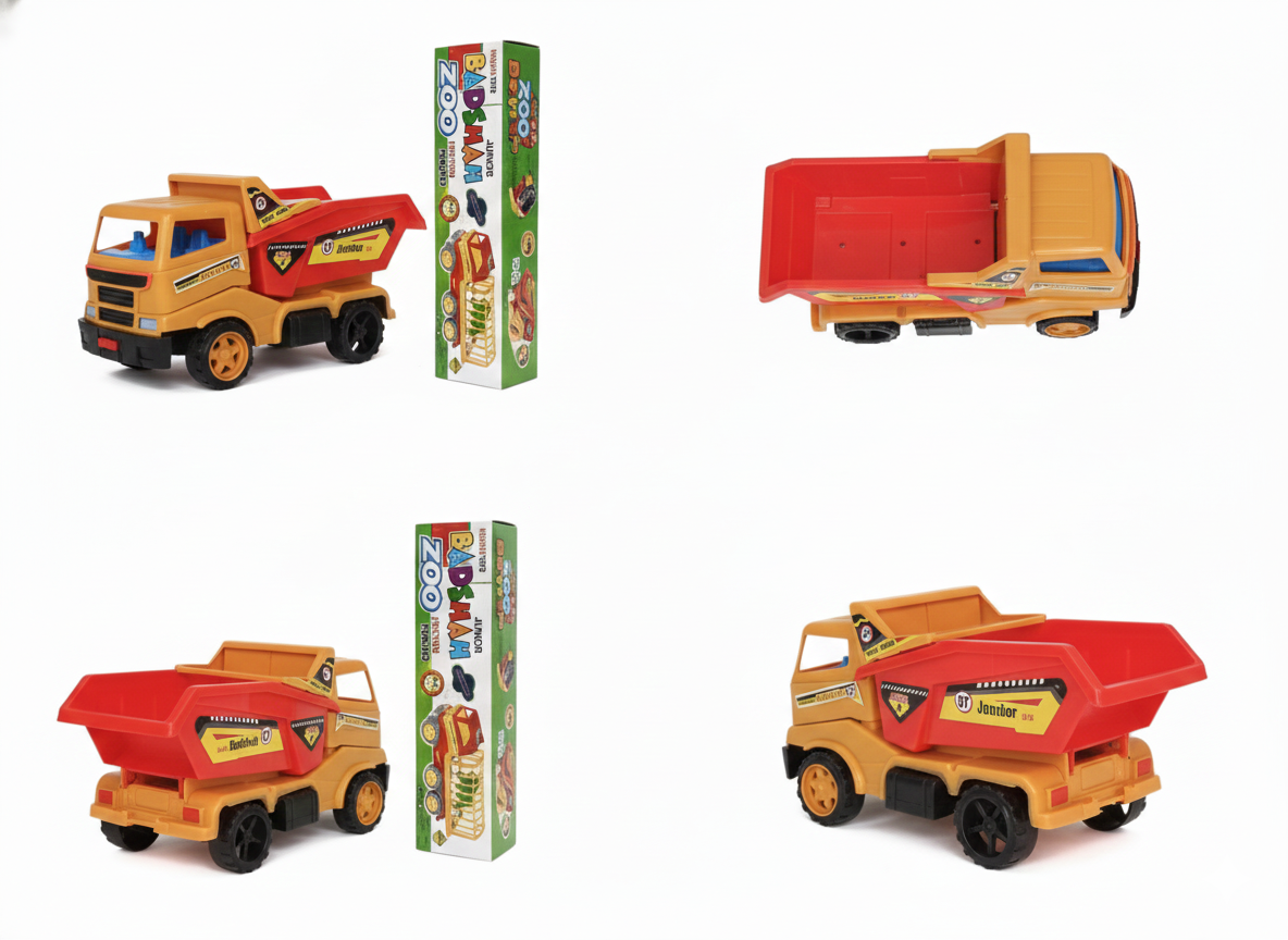 Kids Dump Truck Toy | Friction Powered Construction Truck for Boys & Girls