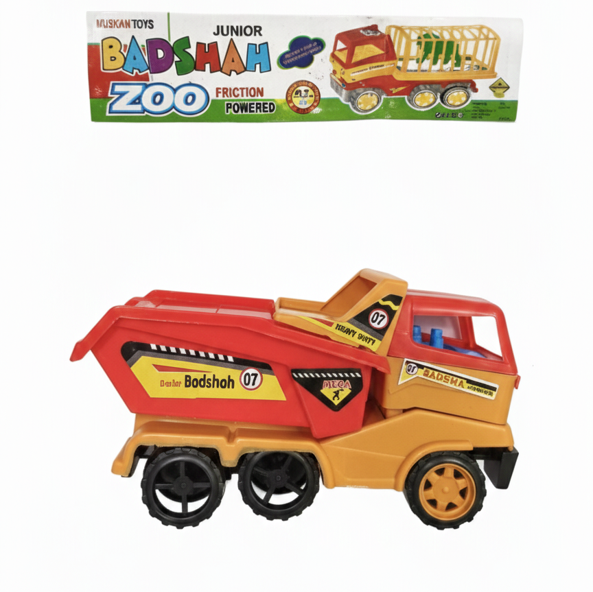 Kids Dump Truck Toy | Friction Powered Construction Truck for Boys & Girls