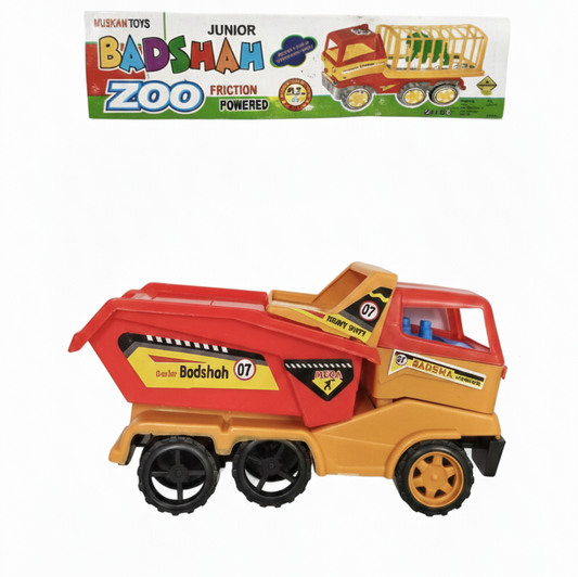 Kids Dump Truck Toy | Friction Powered Construction Truck for Boys & Girls