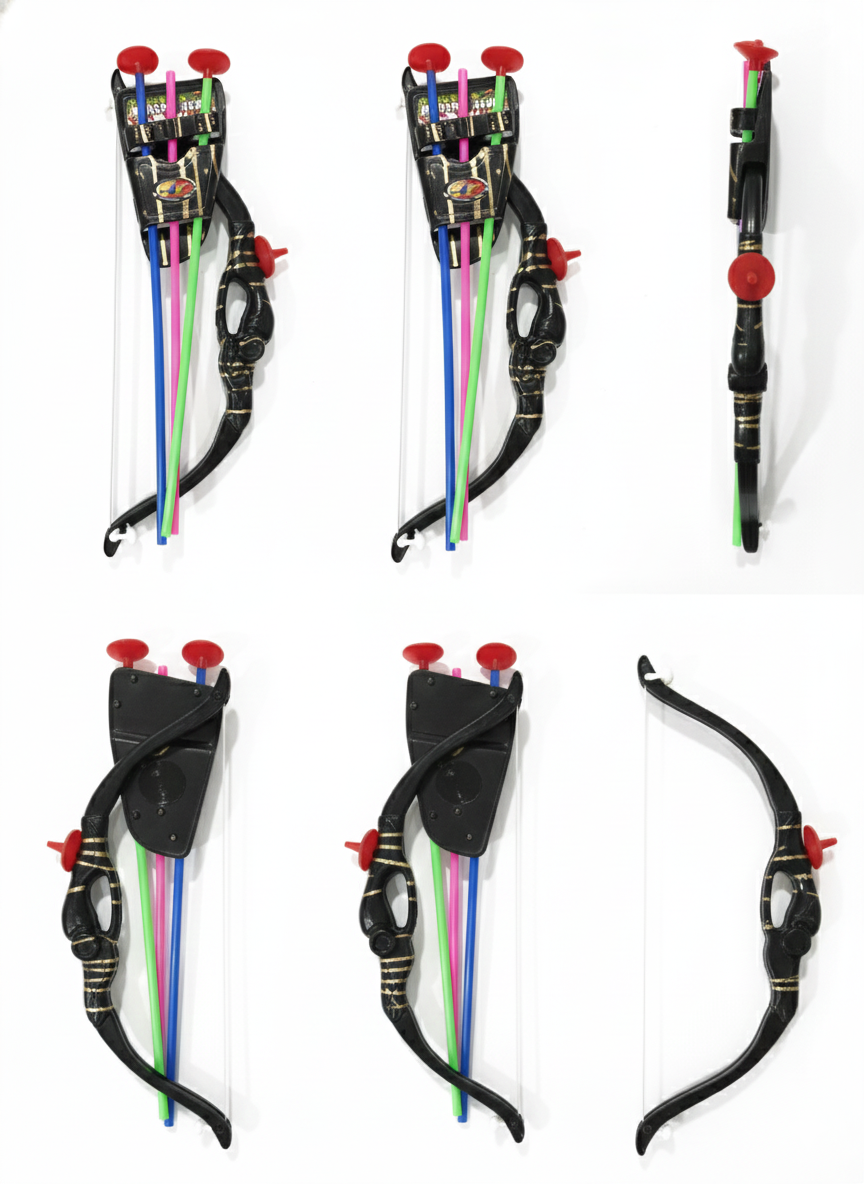 Kids Bow and Arrow Toy Set with Suction Cup Arrows