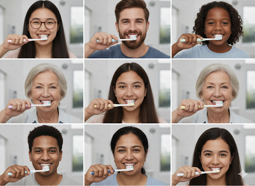 Soft Bristles Manual Toothbrush for Adults