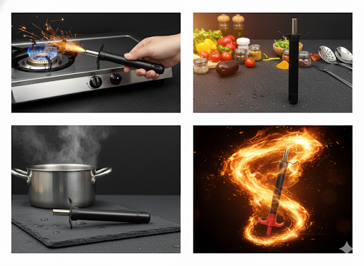 Reusable Gas Igniter for LPG Stove