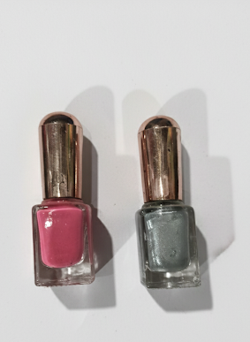 Nail Polish Set for Women | Quick Dry Glossy Nail Paint Combo ( set of 2 )