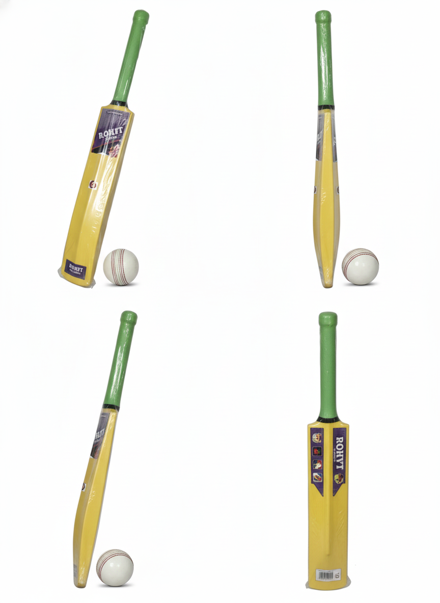 Lightweight Plastic Bat with Strong Grip Handle