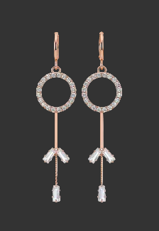 Modern Long Chain Statement Earrings for Party, Wedding, Evening Wear Jewelry Gift  Key Product Features (Bullet Points)