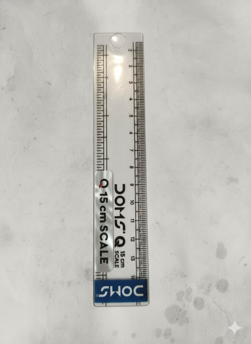 15 cm Transparent Plastic Ruler