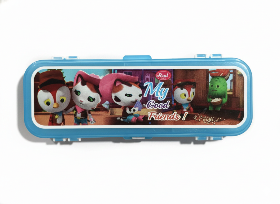 Durable Storage Case with Secure Snap Lock | Lightweight School Pencil Case for Boys & Girls