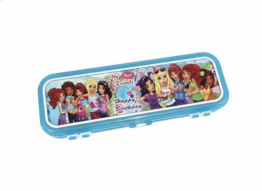 Durable Storage Case with Secure Snap Lock | Lightweight School Pencil Case for Boys & Girls