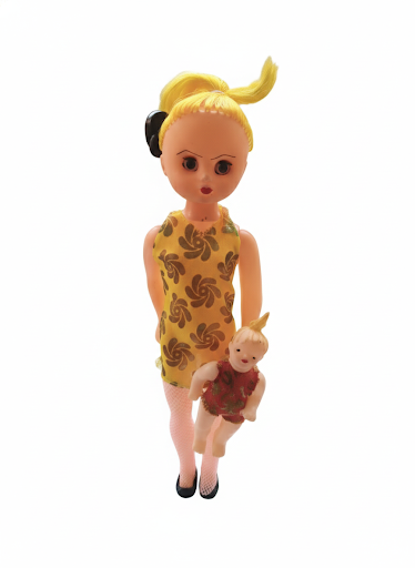 Mother & Baby Doll Set for Kids | Fashion Doll with Mini Baby Doll