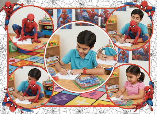 Princess Stationery Set for Girls with Digital Watch, Pencil Box, Sharpener &amp; Pencil