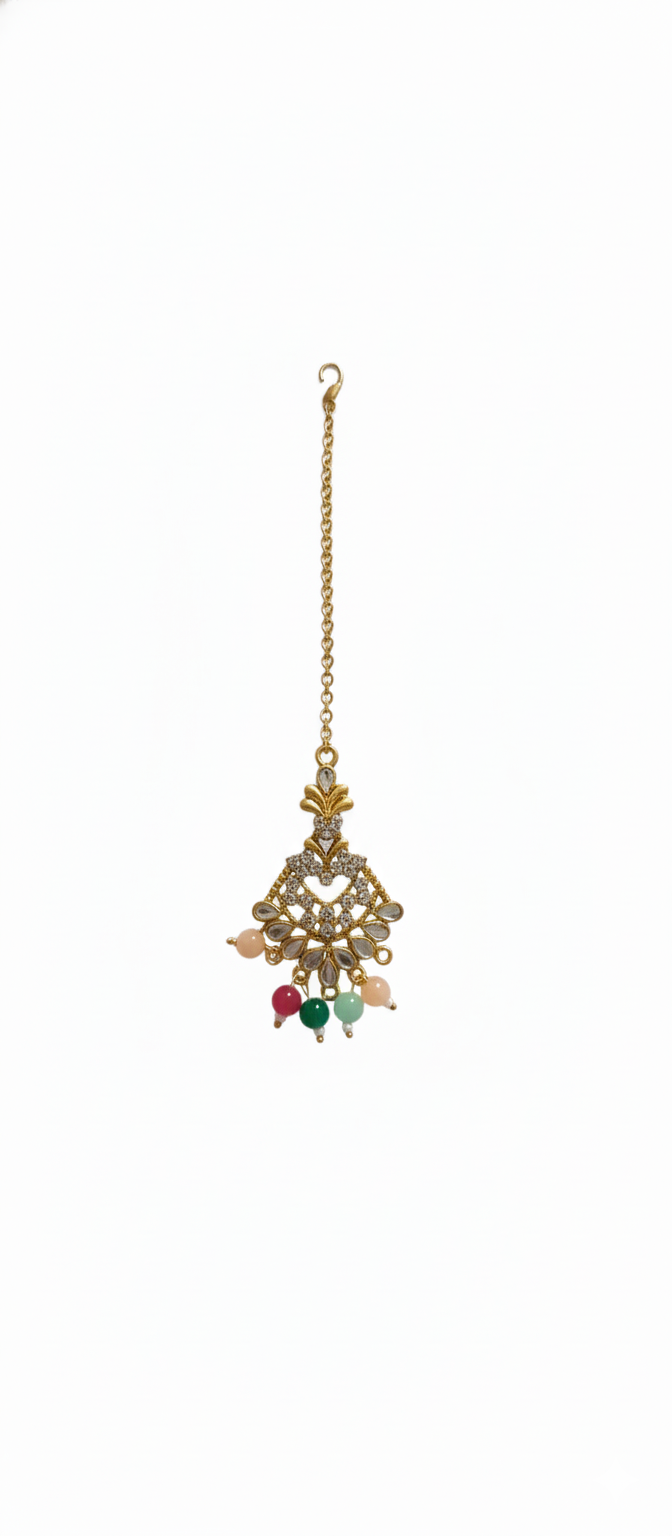 Ethnic Bridal Forehead Jewelry for Wedding, Party & Festive Wear