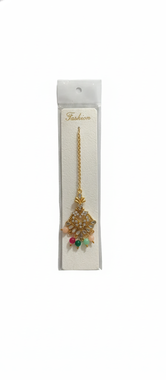 Ethnic Bridal Forehead Jewelry for Wedding, Party & Festive Wear